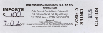 Facturación Manual BNI Si tu boleto es así, selecciona facturación manual.